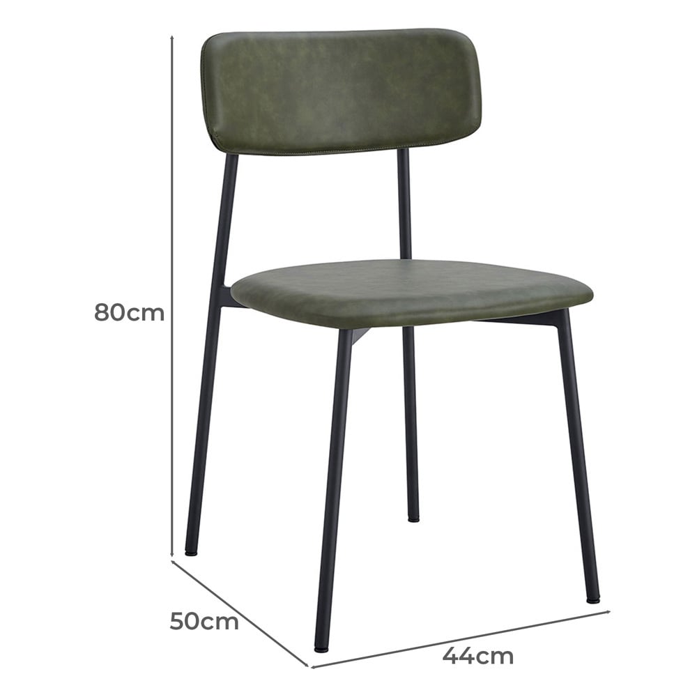Eunice Faux Leather Dining Chairs