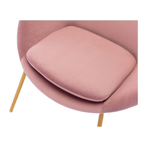 Zaire Velvet Lounge Chair