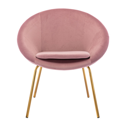 Zaire Velvet Lounge Chair