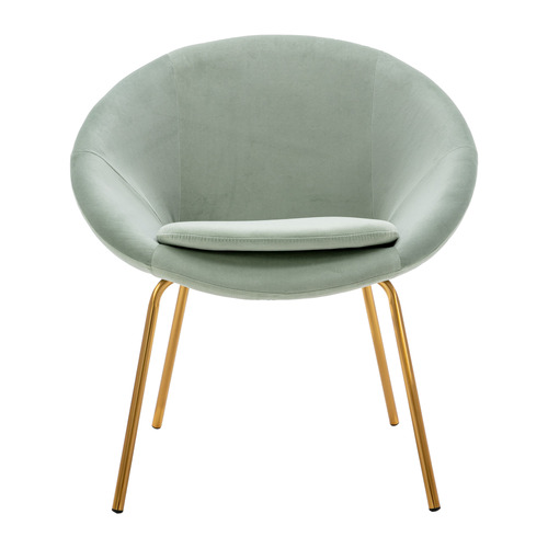 Zaire Velvet Lounge Chair