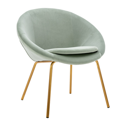 Zaire Velvet Lounge Chair