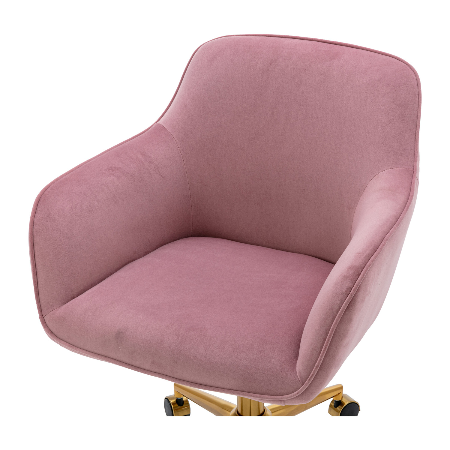 Eliam Velvet Office Arm Chair