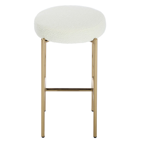 66cm Virginia Bouclé Bar Stool
