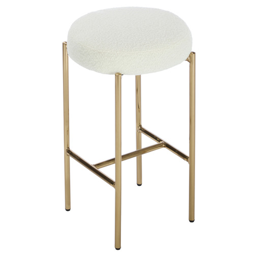 66cm Virginia Bouclé Bar Stool