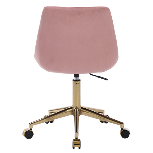 Agatha Velvet Office Chair