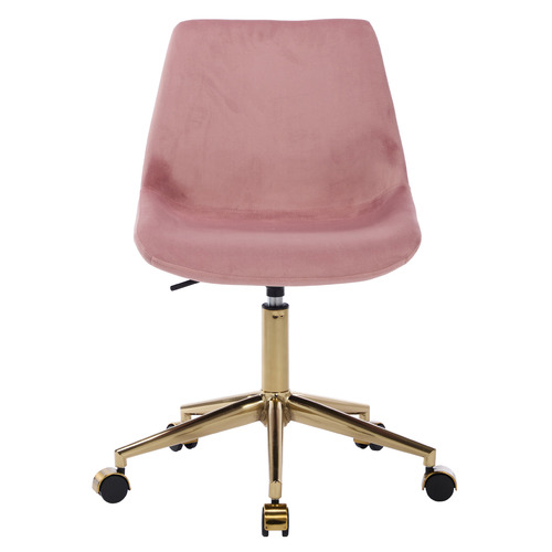 Agatha Velvet Office Chair