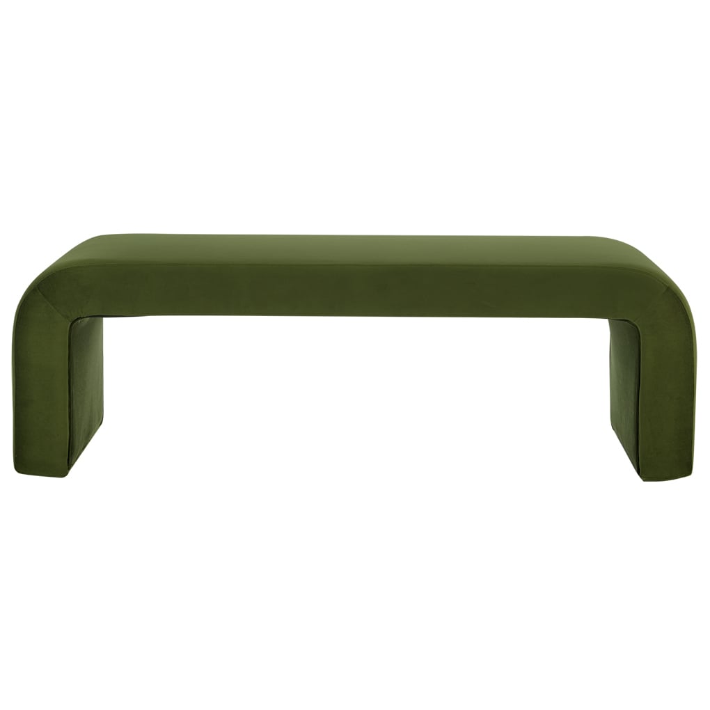 Trent Velvet Ottoman Bench
