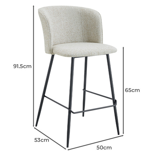 65cm Apollo Bar Stools