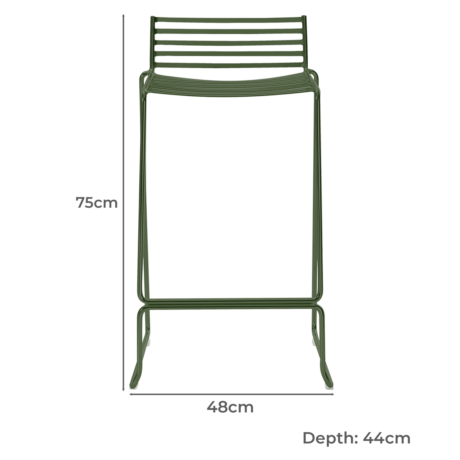 65cm Byrne Outdoor Bar Stools
