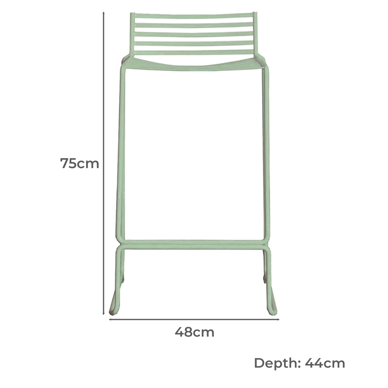 65cm Byrne Outdoor Bar Stools