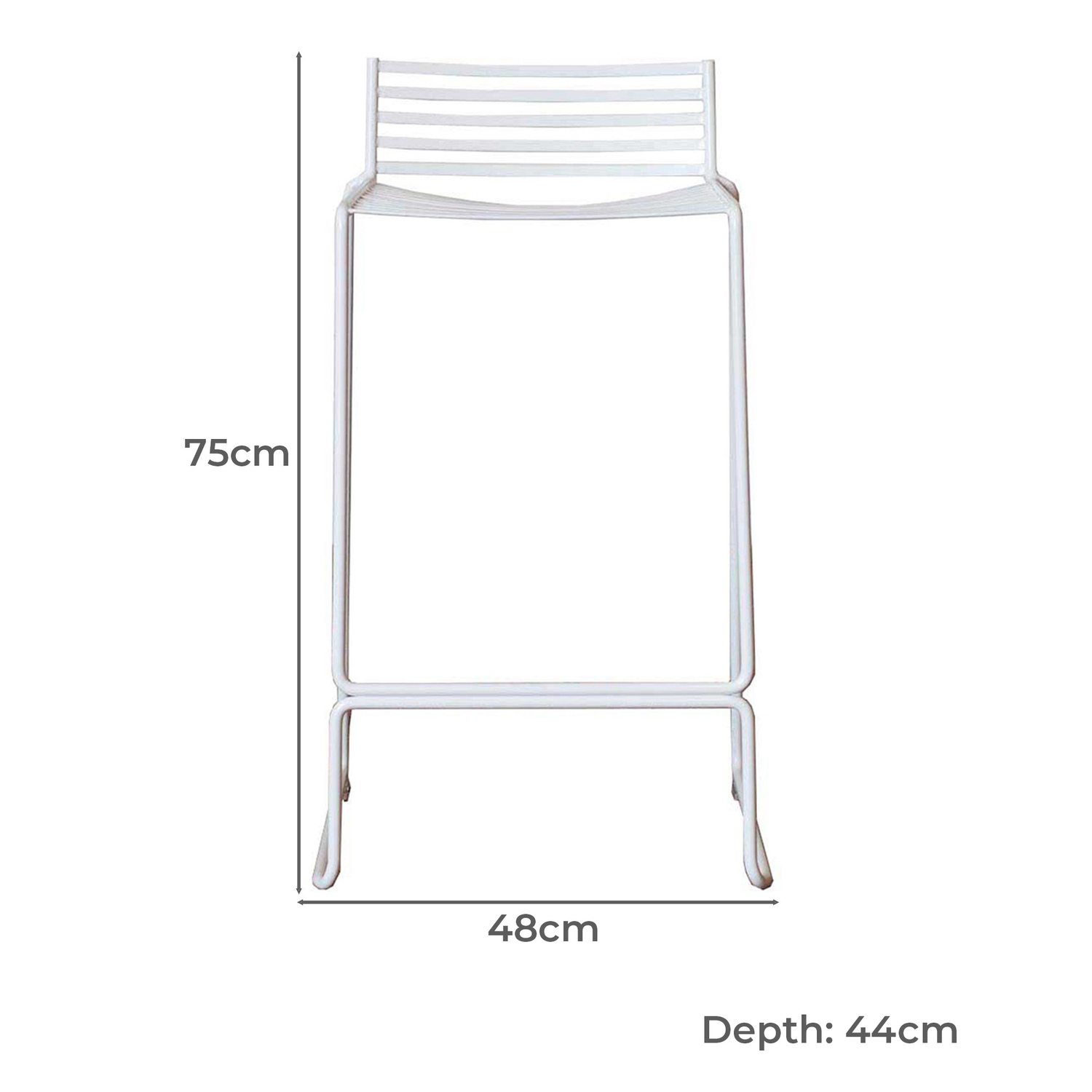 65cm Byrne Outdoor Bar Stools