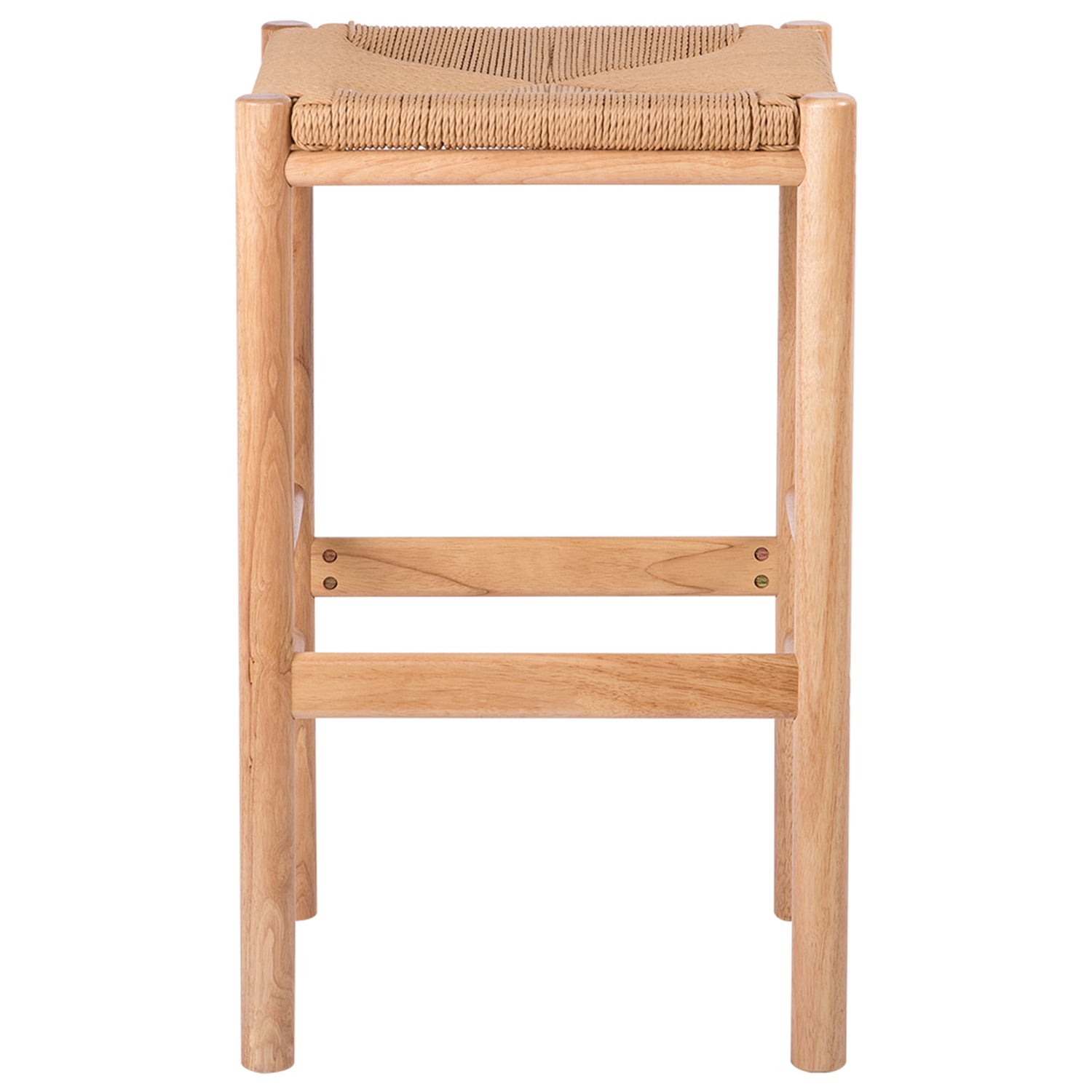 Zia Rubberwood Bar Stool