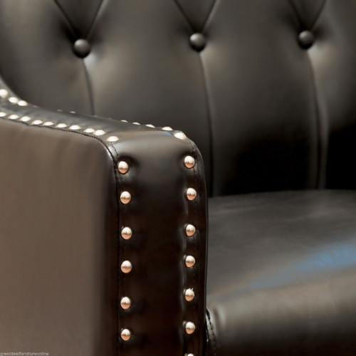 Elsternwick-Faux-Leather-Armchair-and-Footstool-Set