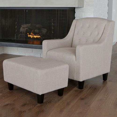 Nottingham-Armchair-and-Footstool-Set