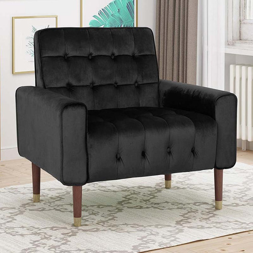 Bartos Velvet Armchair