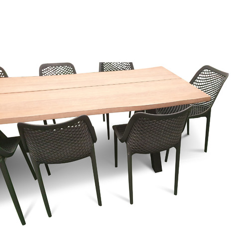 8 Seater Zurich Outdoor Dining Set Temple & ster