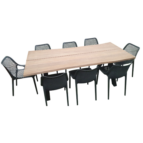 8 Seater Zurich Outdoor Dining Set | Temple & Webster