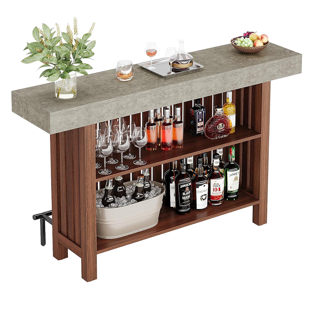 Sutton 2 Shelf Bar Table