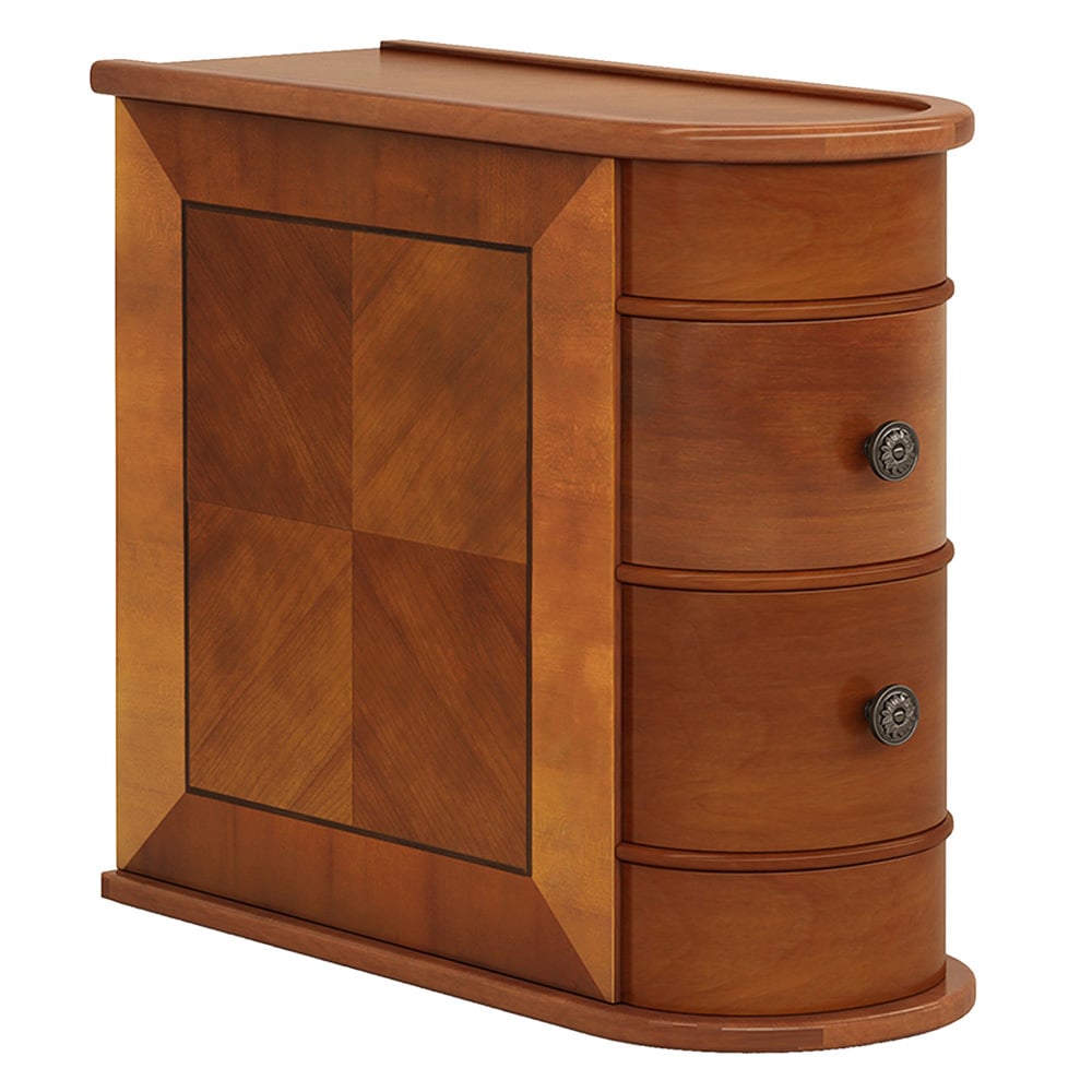 Nikola 2 Drawer Bedside Table