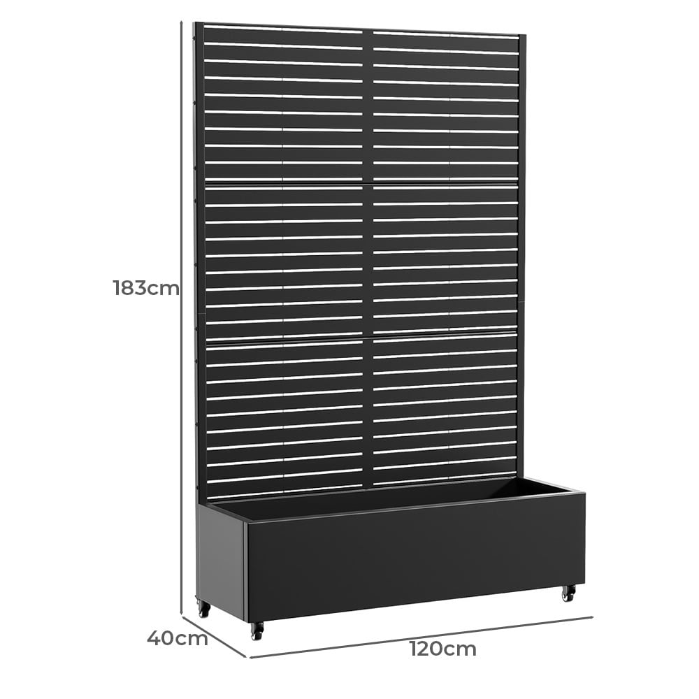 Sonnet Steel Trellis Planter