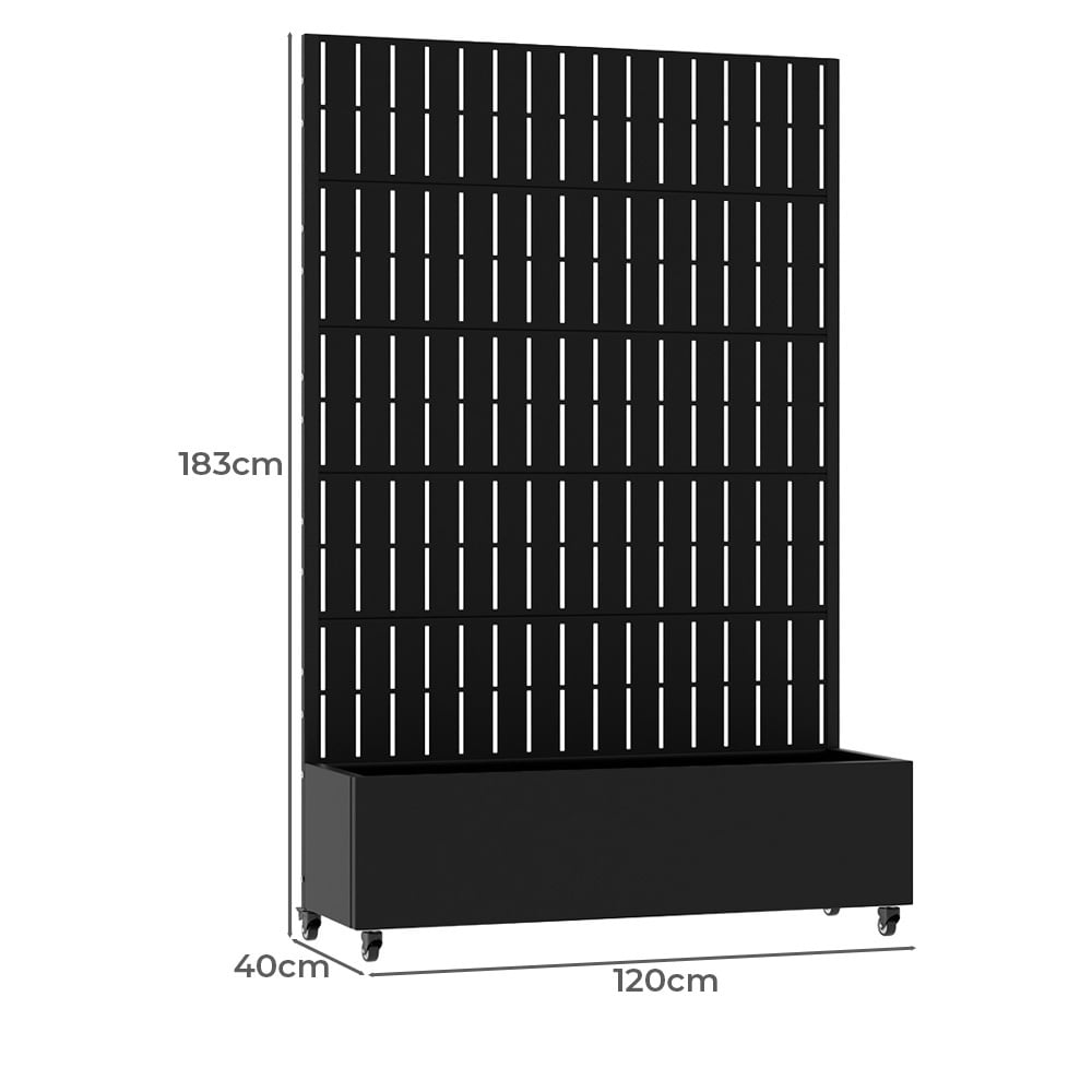 Jael Steel Trellis Planter