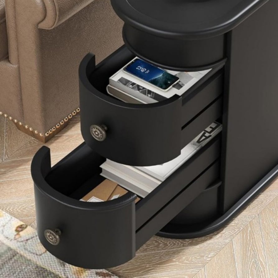 Cierra 2 Drawer Bedside Table