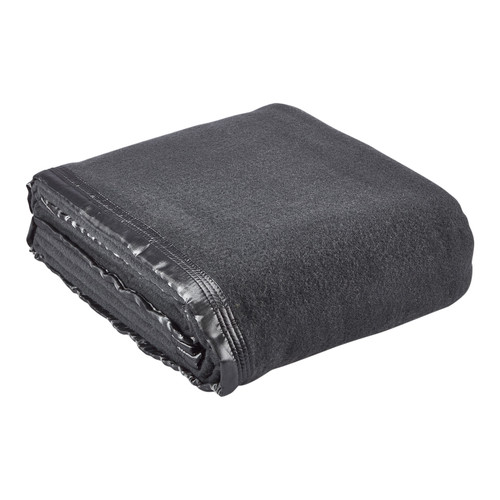 Bianca Charcoal Australian Wool Blanket Temple & Webster