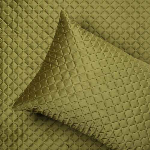 Bianca Olive Alden Velvet Quilt Cover Set & Reviews Temple & ster