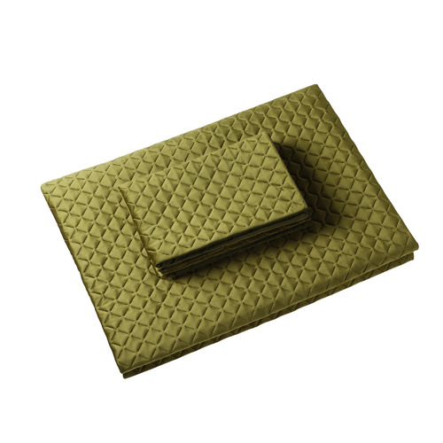 Bianca Olive Alden Velvet Quilt Cover Set & Reviews Temple & ster