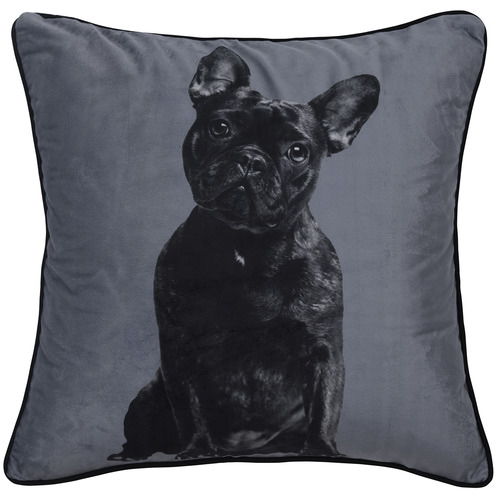 French Bulldog Velvet Cushion