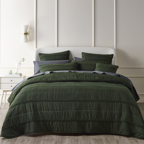 Green Vienna Bedspread Set