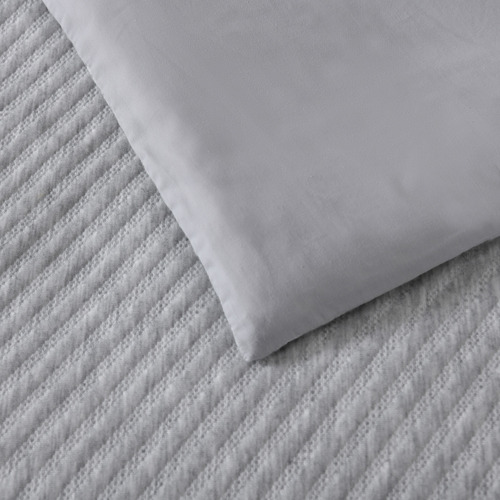 Grey Marle Pesaro Cotton-Blend Quilt Cover Set