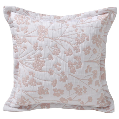 Blush Myra Cotton-Blend Cushion