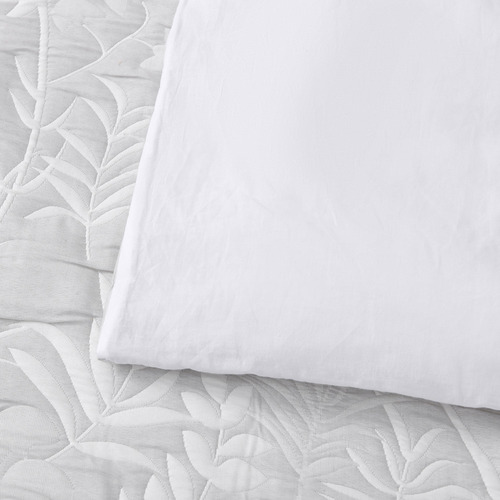 Ember Polycotton Jacquard Quilt Cover Set