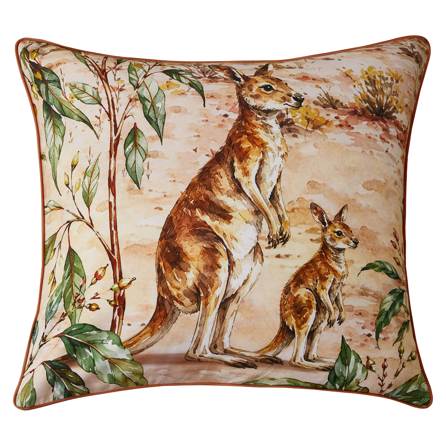 Natural Outback Cotton Sateen European Pillowcase