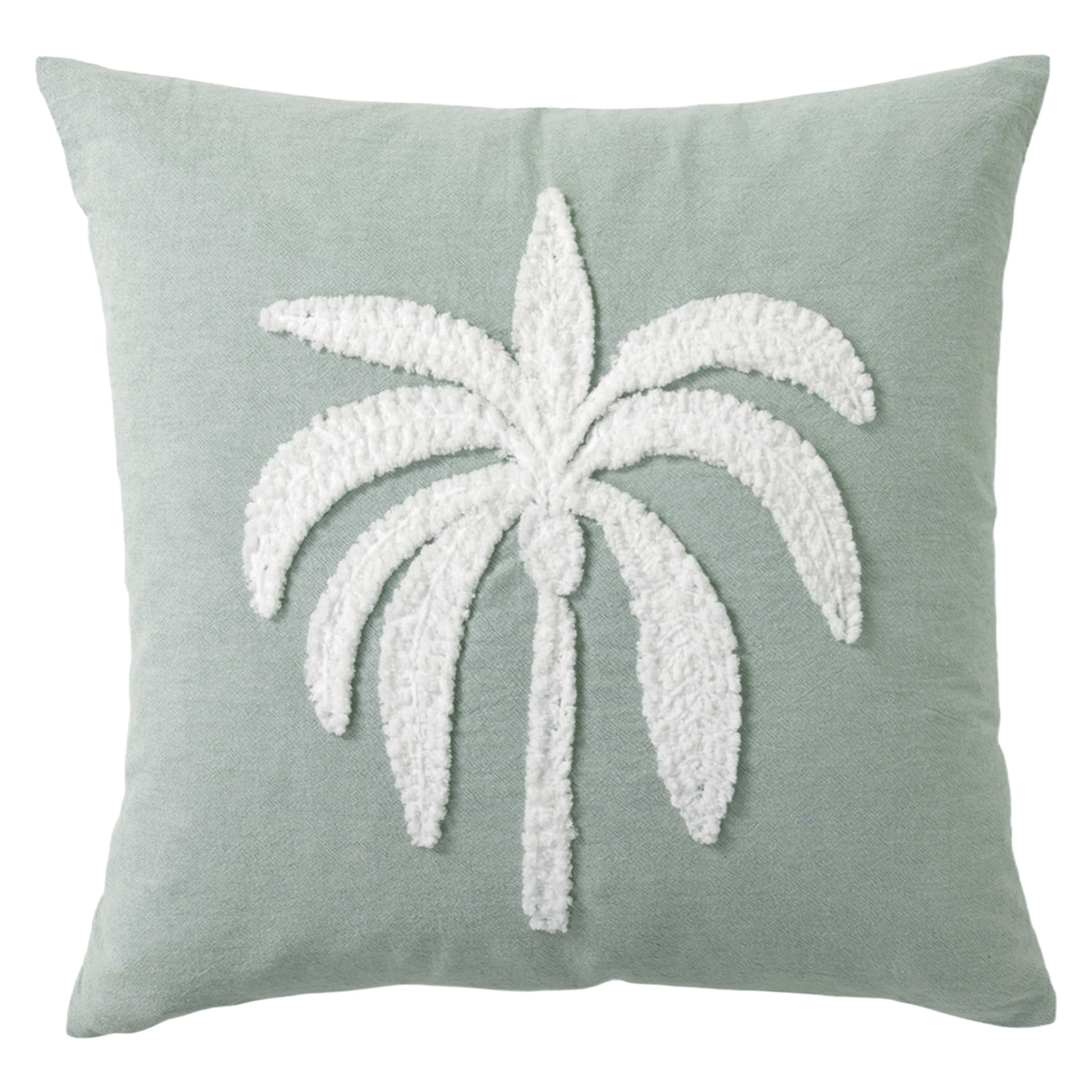 Sage Palm Cove Cotton  Cushion