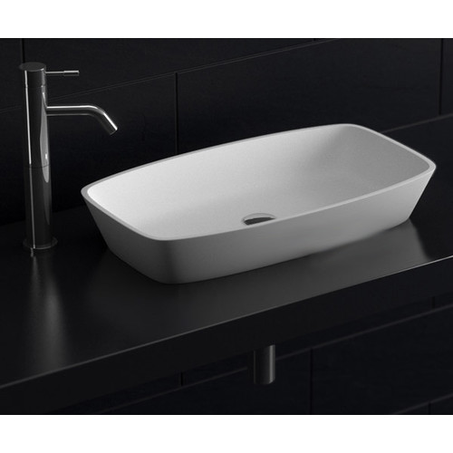 Vizzini Moda Above Counter Stone Basin 600mm x 350mm x 100mm