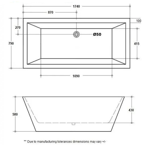 Carlton Free Standing Bath