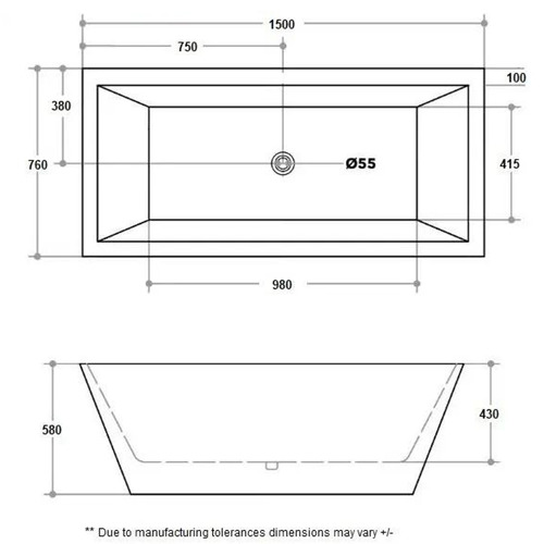 Carlton Free Standing Bath
