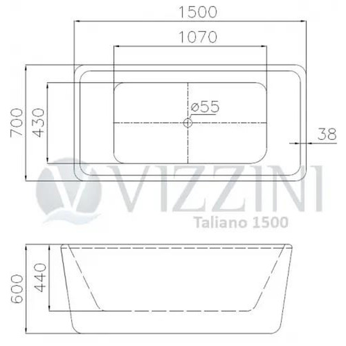 Taliano Free Standing Bath