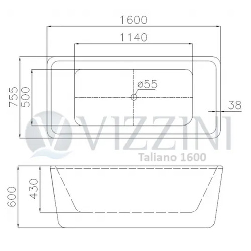 Taliano Free Standing Bath