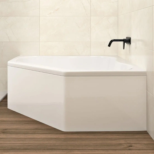 Clove Free Standing Corner Spa Bath The Build by Temple & ster
