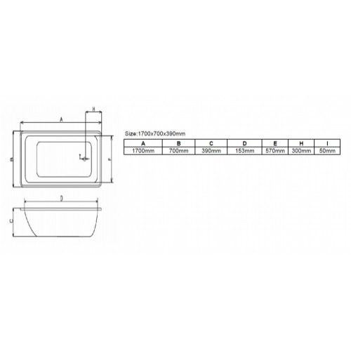 Nella Steel Bath & Shower Package