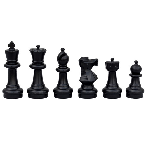 30cm Premium Chess Pieces & Mat Set