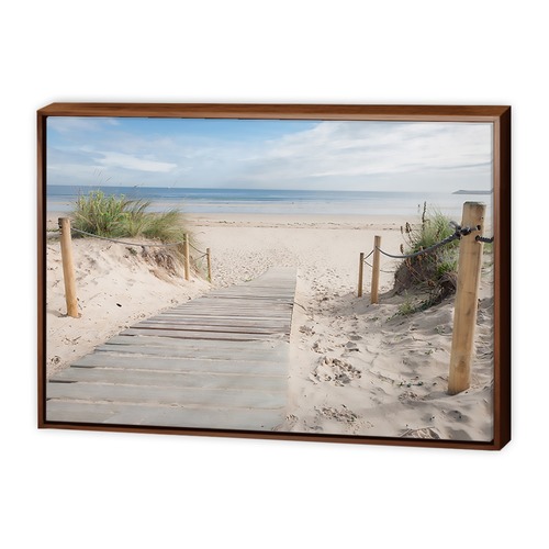 Art Illusions Beach Path Canvas | Temple & Webster