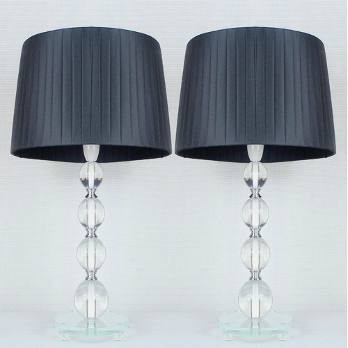 Iris Ribbon Shade Table Lamp