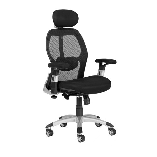 Milan Direct Deluxe Mesh Ergonomic Office Chair With Headrest