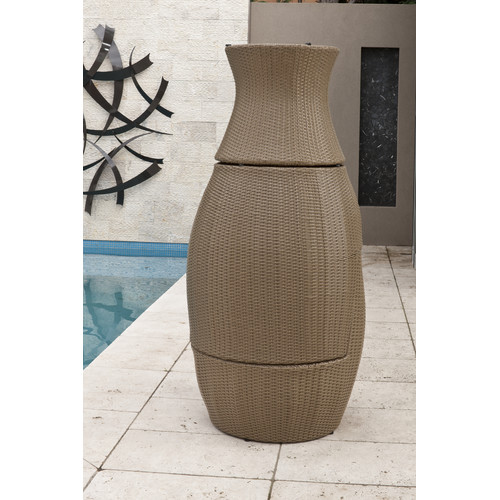 Temple & Webster 3 Piece Tower Outdoor Stacking Furniture Set