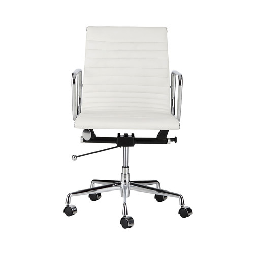 Milan Direct Eames Leather Replica Management Office Chair