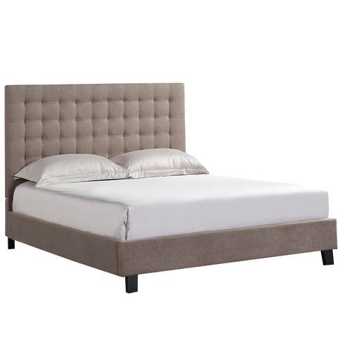 Temple & Webster Mayfair Upholstered Bed Frame & Reviews